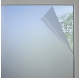 GARDINIA Fensterfolie, GARDINIA, halbtransparent, glatt, Fensterfolie milchglas-optik 90 cm x 200 cm