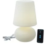 MARELIDA LED Garten Tischlampe Weiß