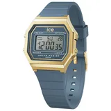 ICE-Watch ICE digit retro Midnight blue - Blaue Damenuhr mit Plastikarmband - 022067 (Small)