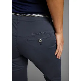 KangaROOS Chinohose gerade Blau 36