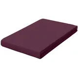 schlafgut Frottex 120 x 200 - 130 x 200 cm purple deep