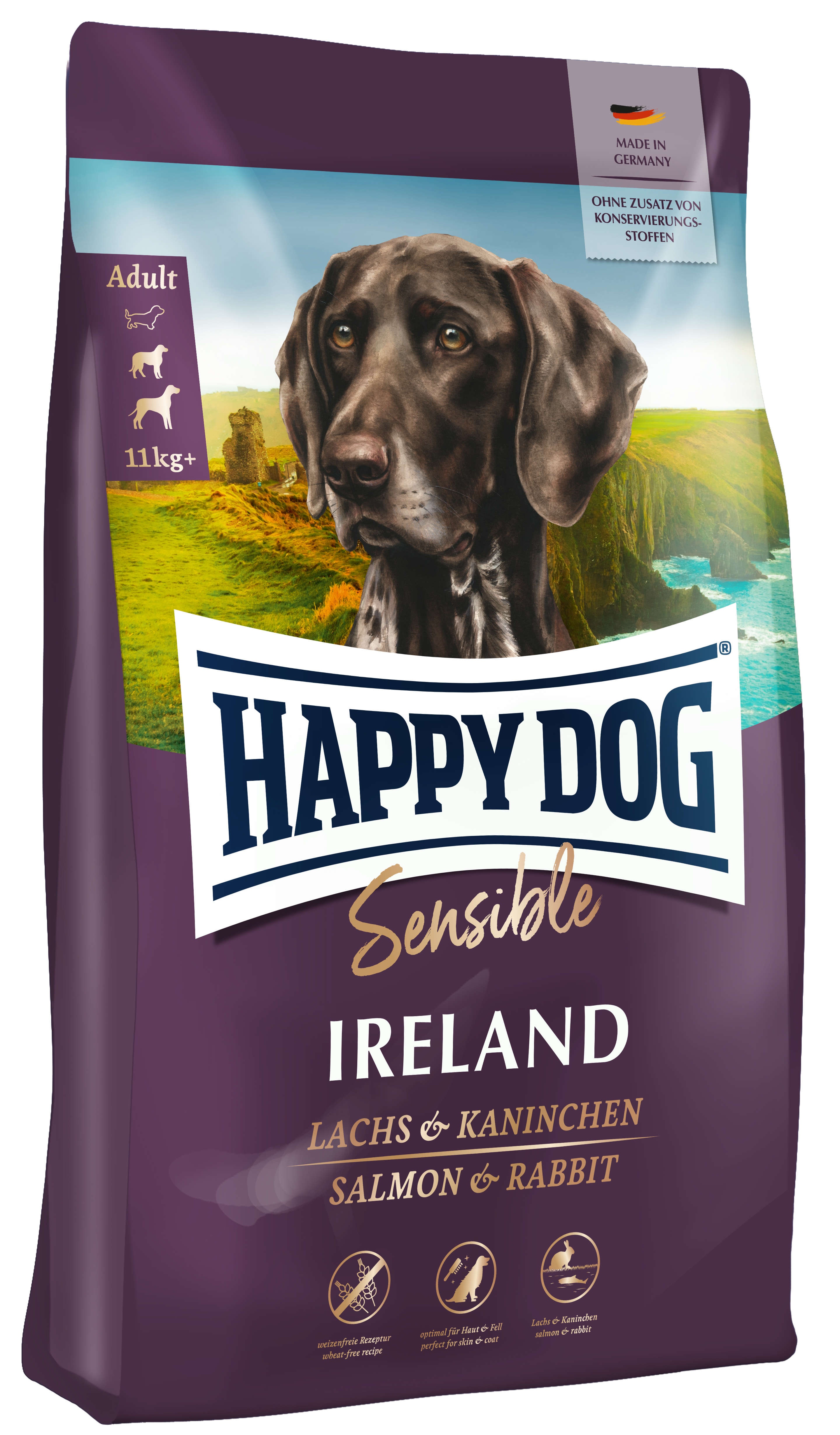 HAPPY DOG Hunde-Trockenfutter Sensible Irland