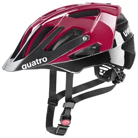Uvex Quatro 52-57 cm ruby red/black