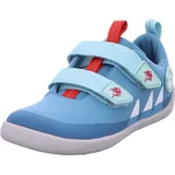 Affenzahn Barfußschuh Lucky Hai Hellblau / Rot 28