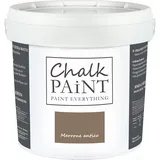 Chalk Paint Everything® Marrone Antico Kreidefarbe Wasserbasis für Alle Oberflächen einfach zu verarbeiten ohne schlechten Geruch - Chalk Paint Extra Matt (5 Liter)
