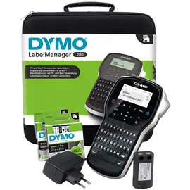 Dymo LabelManager 280 Portable Labelling Device in Case, Rechargeable Labeling D