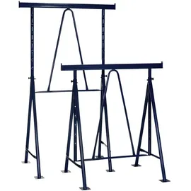 pro-bau-tec Schwerlastbock 125 - 195 x 119 cm 1000 kg