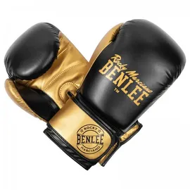 BENLEE Rocky Marciano Benlee Carlos Leder Künstliche Boxhandschuhe - Black / Gold - 14 oz