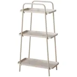 Boltze Regal für Blumen oder Dekorationen Metall 100 cm Beige