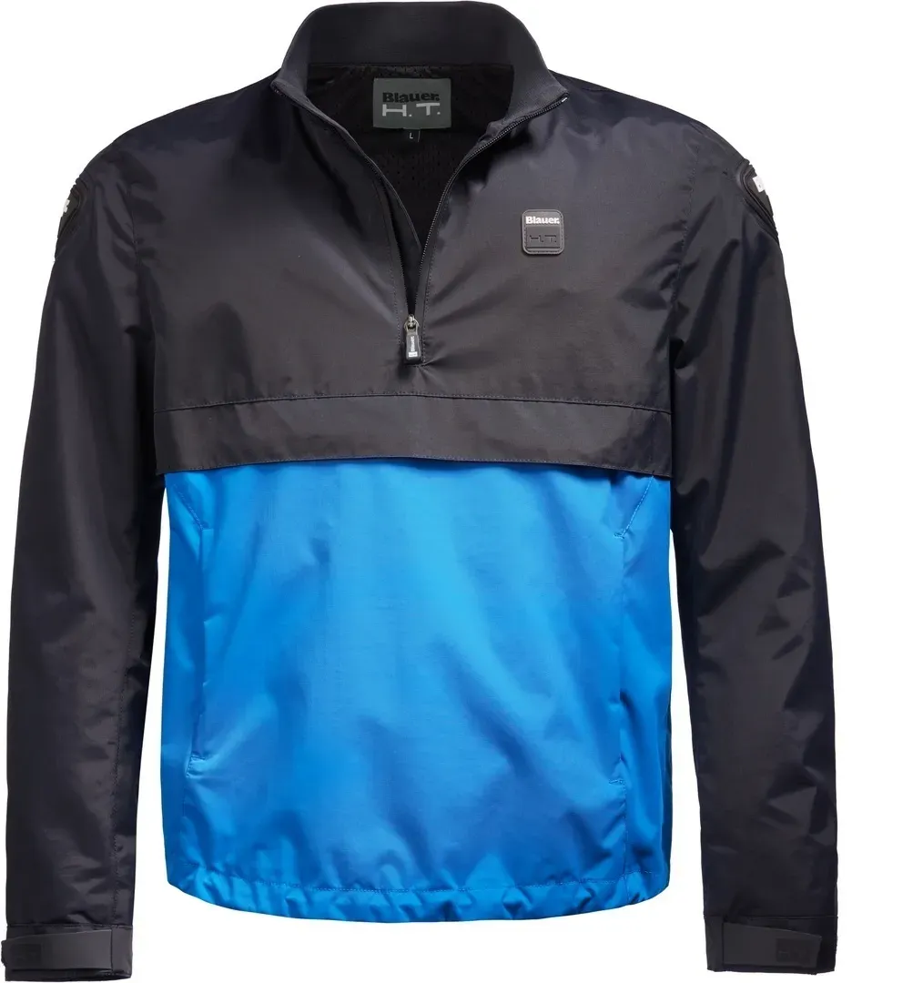 Blauer Spring Pull Motorrad Textiljacke, blau, Größe S für Männer