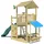 Jungle Gym Spielturm Keep mit Rutsche und Wasseranschluss Grün