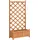vidaXL Pflanzkübel mit Spalier 193 x 40 x 40 cm Braun