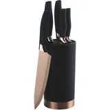 King 6tlg. Küchenmesserset QUISIN inkl. Messerblock,