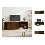 vidaXL TV-Schrank Braun Eichen-Optik 120x34x37 cm Holzwerkstoff