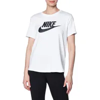 Nike Sportswear Essential Icon Futura T-Shirt Damen White/Black L