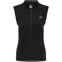 New Line newline Women's Womens CORE Bike Gilet Winbreaker, Schwarz, L