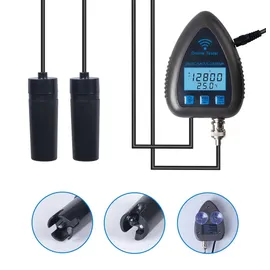 paryou WLAN-Wasserqualitätstester, 6-in-1-Wasserqualitätsanalysator mit PH/EC/TDS/SALT/SG/Temperatur, APP-Fernüberwachung, geeignet für Trinkwasser,