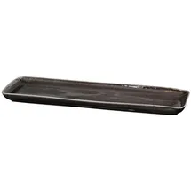 Broste Copenhagen Nordic Coal Servierplatte 12,5 cm x 35 cm