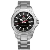 Swiss Military Herren uhr - SMS34073.01 - Silber/Silber