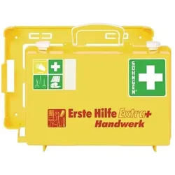SÖhngen Erste Hilfe Koffer Extra+ Handwerk B310xH210xT130ca.mm leuchtgelb