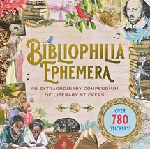 Peter Pauper Press Bibliophilia Ephemera Sticker Book (Over 780 Stickers)