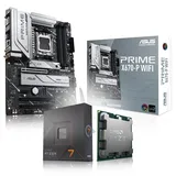 Aufrüst-Kit Bundle Ryzen 9 9900X 12x 5.6 GHz Prozessor, ASUS Prime X670-P WiFi, be Quiet! Dark Rock 4 (Komplett fertig zusammengebaut inkl. Bios Update und Funktionskontrolle)