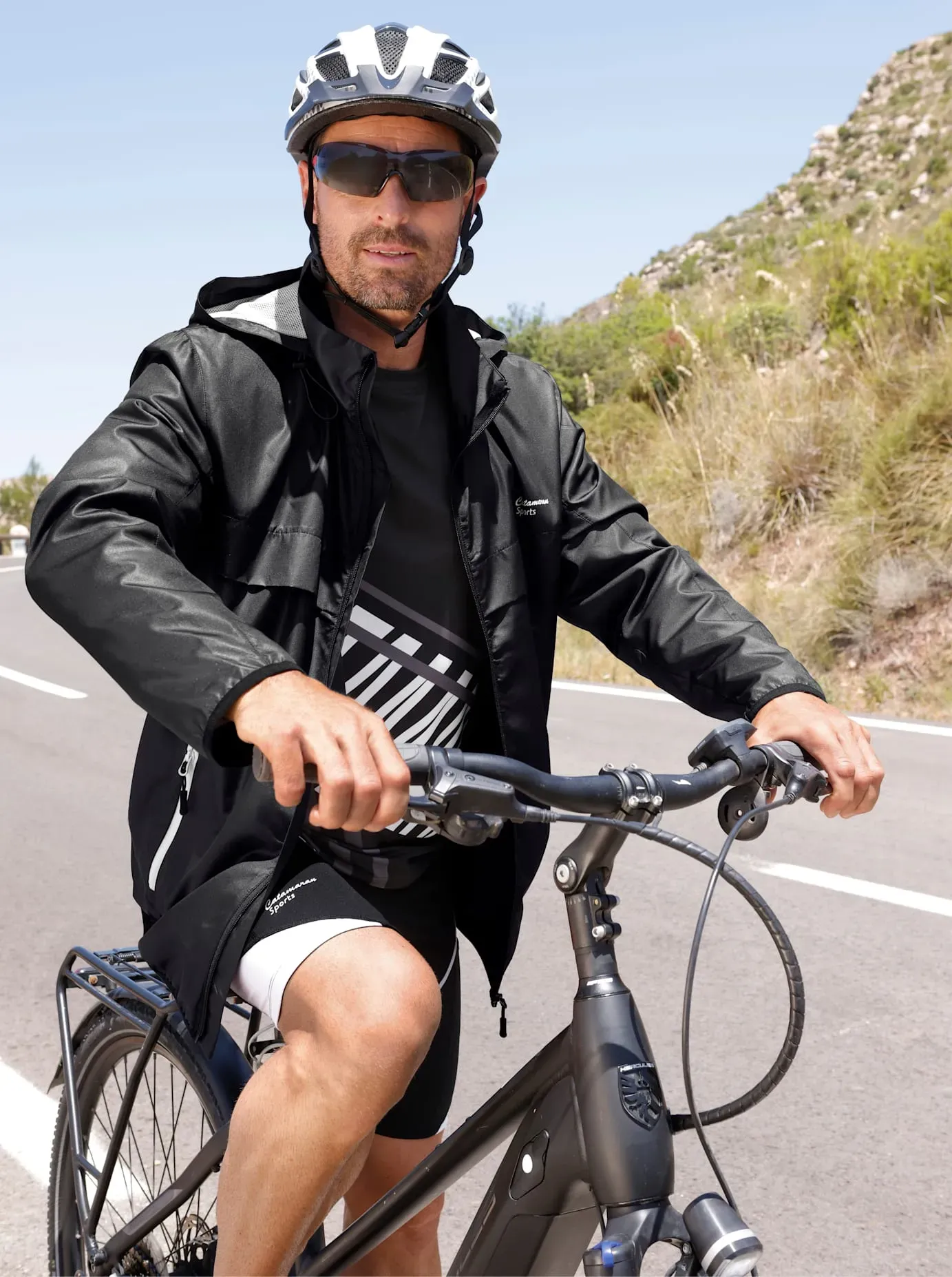 Outdoorjacke CATAMARAN, Herren, Gr. 54, anthrazit, 100% Polyester, unifarben, Jacken Outdoorjacke
