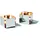 philippi Teelichthalter 2er Set Höhe 6 cm Breite 7 cm