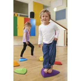 Gonge Flusssteine Bunt