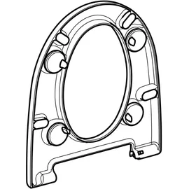 Geberit AquaClean Mera Classic WC-Sitzring fixiert, 147042111,