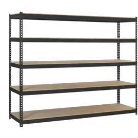 Proregal Schwerlastregal Metall 250x150x60 cm Anthrazit 5 Ebenen