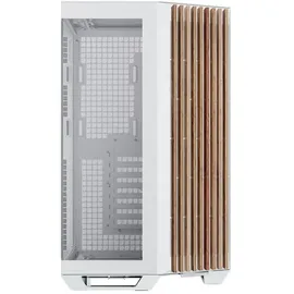 apnx V1-W-WT-v1, Midi Tower Weiß, Holz
