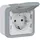 Legrand Schuko-Steckdose 1-fach Grau 1 St.