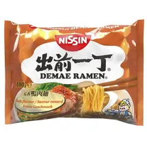 Nissin Demae Ramen Nudelsuppe Ente 100g authentisch unkompliziert bequem delikat