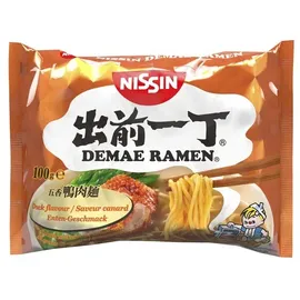 Nissin Demae Ramen Nudelsuppe Ente 100g authentisch unkompliziert bequem delikat