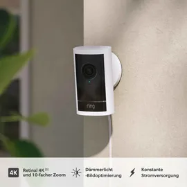 Ring Outdoor Cam Pro 4K Weiß