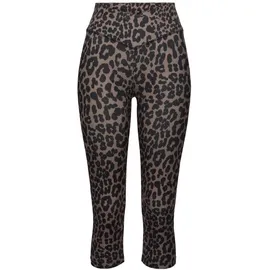 LASCANA Caprileggings sportlich Braun 32/34