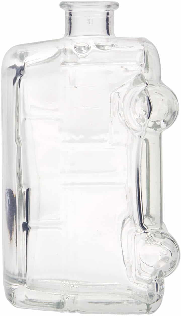200 ml Glasflasche 'Bulli', Mündung: Kork