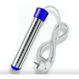 Badewannen-tauchsieder, Elektrischer Tauchsieder, Reise-tauchsieder, Edelstahl-tauchsieder, Elektrischer Warmwasserbereiter, Pool-tauchsieder, 2000 W, Blau