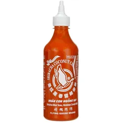 Flying Goose Chilisauce, Sriracha Kokosnuss 455ml