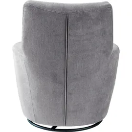 Alina Drehsessel »Yuri« mit Dreh und Wippfunktion, passend zu Hocker Yuri grau
