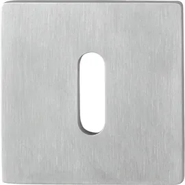 HOPPE Schlüsselrosetten-Paar E848NS Edelstahl Silber