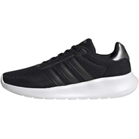 adidas Damen Lite Racer 3.0 Shoes Running Shoe, core Black/core Black/Iron met, 43 1/3 EU
