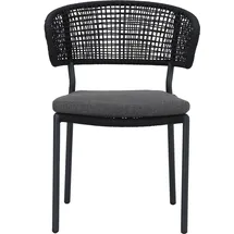 BEST Freizeitmöbel Best Spitz Gartenstuhl 59 x 66 x 82 cm anthrazit 5 St.