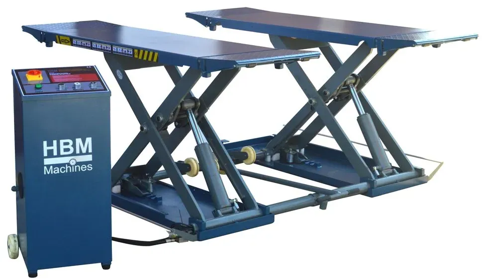 HBM Professionelle elektrische Scherenhebebühne, 3000 kg,  230 Volt