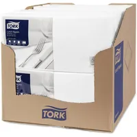TORK Lunchservietten Advanced 33x33cm 1/4 Falz 2-lagig weiß VE=200