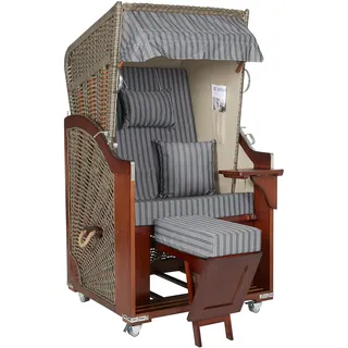 WebaVita Strandschönheiten Ava Deluxe beige/grau gestreift 