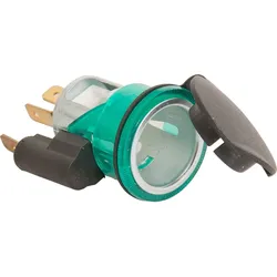HPAUTO 12V Einbau-Steckdose mit Beleuchtung Steckdose VPE 12x  28112