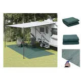 vidaXL Campingteppich Grün 5,5x2,5 m