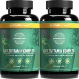 Primal Harvest® Multivitamin Tabletten (30 Portionen) - Hochdosiert - Multivitamin Kapseln mit essenziellen Vitaminen - Vitamin A,C,D,K und Mineralstoffen wie Biotin,Zink,Folsäure - Vitamintabletten